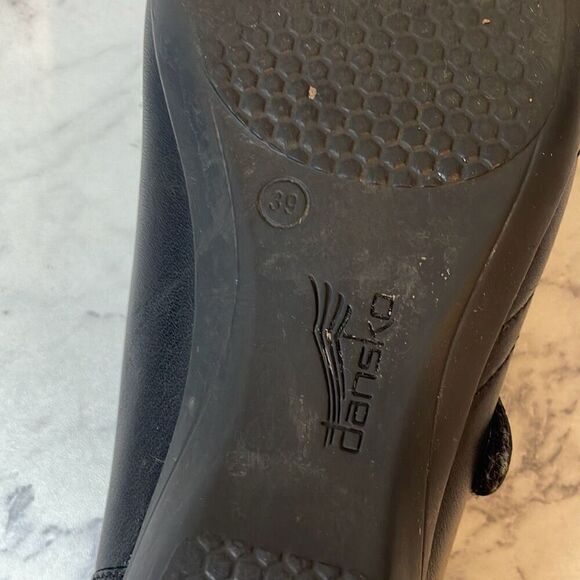 Dansko Black Franny Loafer 39 - Picture 7 of 7